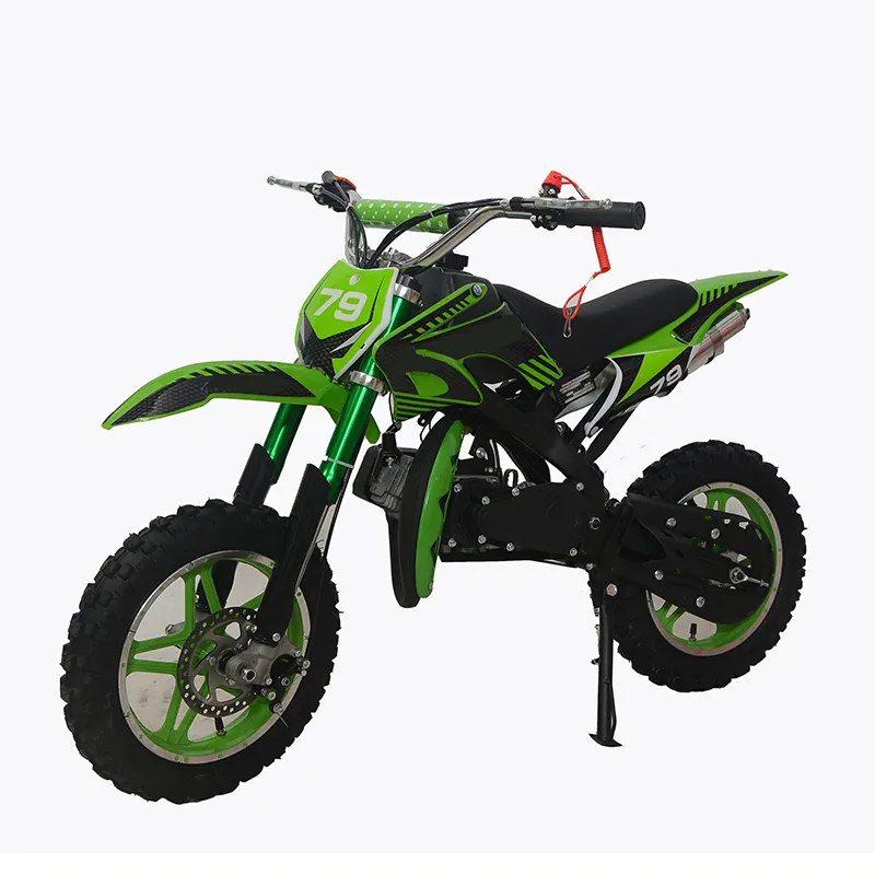 Ucuz yeni ve kullanılmış kir bisiklet 49cc mini arazi motosikleti kapalı yol satılık motosikletler rekreasyon veya çiftlik için (MDB4901)