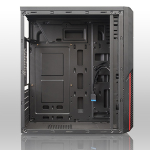 Sistema de carcasa de CPU de oficina de plástico SPCC al por mayor Slim ATX Mid-Tower Gaming PC Case piezas de ordenador - Product Image 6