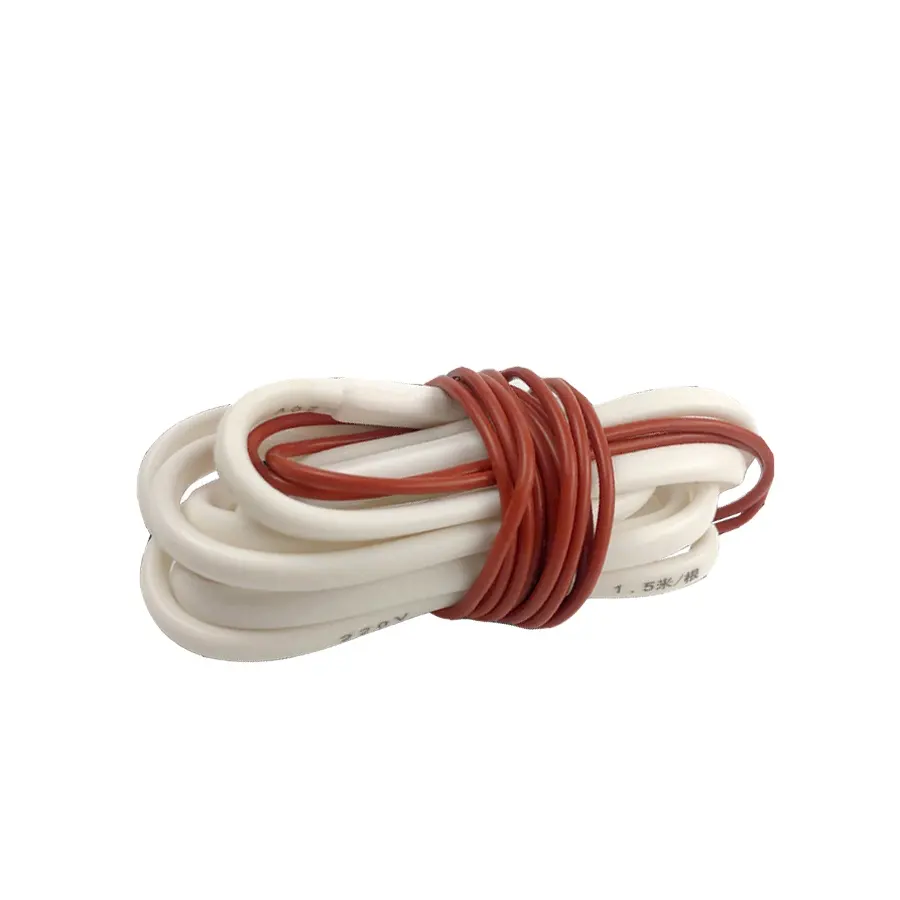 Suministro de fábrica cable calefactor de fusión de nieve 80W 90W 100W 120W Cable calefactor de descongelación de tubería de drenaje de silicona