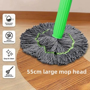 ドライウェットセルフスクリューバケットハンドウォッシング吸収除染床クリーニング二重使用家庭用金属モップ