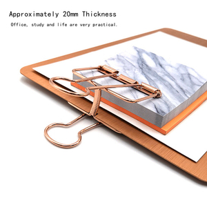 คลิปบอร์ดสแตนเลสแท้คลิปบอร์ดหนัก A5 A4คลิปบอร์ดสำหรับสำนักงานโรงเรียนโรงพยาบาลไดเนอร์สโรงแรม - Product Image 3