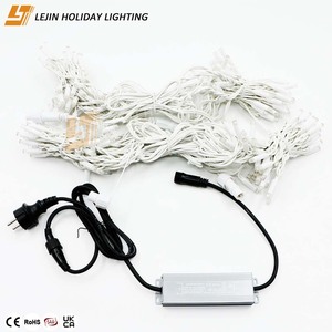 工場カスタマイズゴム<span class=keywords><strong>LED</strong></span>つららライト屋外クリスマス装飾用 - Product Image 6