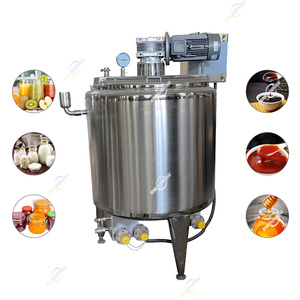<strong>Food</strong> <strong>Grade</strong> 200 Liter <strong>Liquid</strong> Mixer Paste Sauce Syrup Homogenizer Electric Heating <strong>Mixing</strong> <strong>Tank</strong>