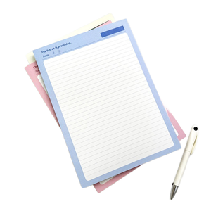 商务和学习用定制徽标和图案活页记事本 - Product Image 1