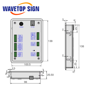 WaveTopSign Ruida RDC5121 Lite версия Co2 лазерный контроллер DSP для лазерной машины автономная система управления готова к отправке - Product Image 5