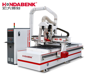 Enrutador CNC ATC lineal de gran venta con hoja de sierra, máquina de anidación CNC automática, enrutador de grabado de corte CNC para muebles de panel