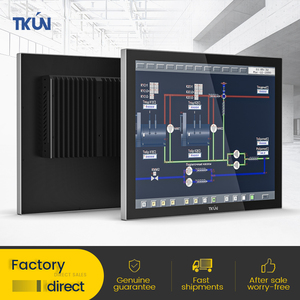 Havacılık ekipmanları için 17 inç 450-1000Nits P170CC All-in-one <span class=keywords><strong>Pc</strong></span> 1280*1024 çözünürlük endüstriyel dokunmatik ekran