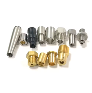 BPST BSPP NPT黄铜螺纹配件1/8 1/4 3/8 1/2尺寸的公母管接头，用于水气连接模型头 - Product Image 1