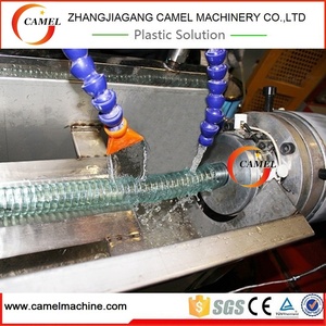 Çok katmanlı Pvc çelik ve fiber donatılı hortum yapma makinesi/Pvc TPU çelik tel takviyeli hortum üretim sıkma hattı - Product Image 4