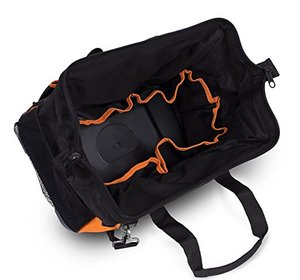 FREE SAMPLE 14 Inch <strong>16</strong> Pockets Wide Mouth Hard Base <strong>Tool</strong> Storage and Organizer Box Soft Sided <strong>Tool</strong> <strong>Bag</strong> - Product Image 6