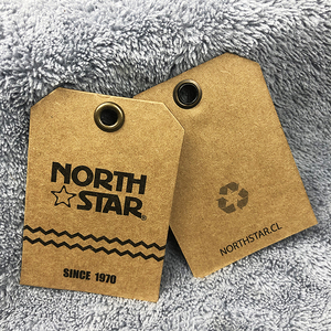 Giấy kraft in ấn treo Thẻ tag witheyelet kimble trẻ em hangtag Joker đồ trang sức với logo tùy chỉnh hangtag - Product Image 3