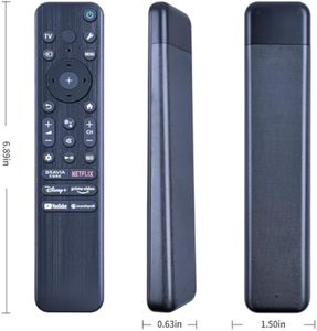 Toptan RMF-TX810U Sony akıllı TV için 2023 ses uzaktan kumanda plastik haddeleme ve çoğu model için sabit kod - Product Image 2