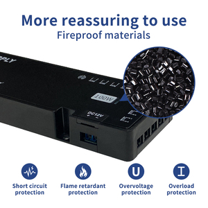 快速交付防火发光二极管驱动器变压器驱动发光二极管电源12v 100w用于发光二极管条形灯/闭路电视 - Product Image 6