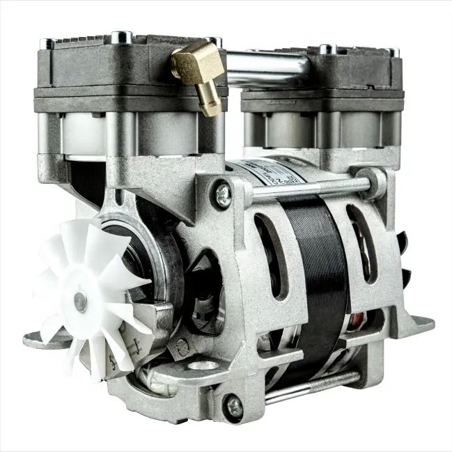 Mini 170W óleo livre compressor de ar bomba cabeça BW90B 30L/min pequeno compressor cilindro duplo compressor de ar para hospital