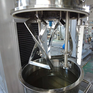 Motosiklet pil yapma makinesi 60L vakum planet mikser çift şaft karıştırıcı