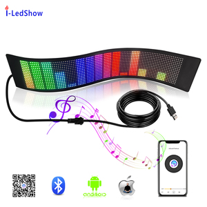 Programma digitale all'ingrosso messaggio segnale interattivo schermo auto trasparente Display lunotto posteriore a LED per interni ed esterni - Product Image 6