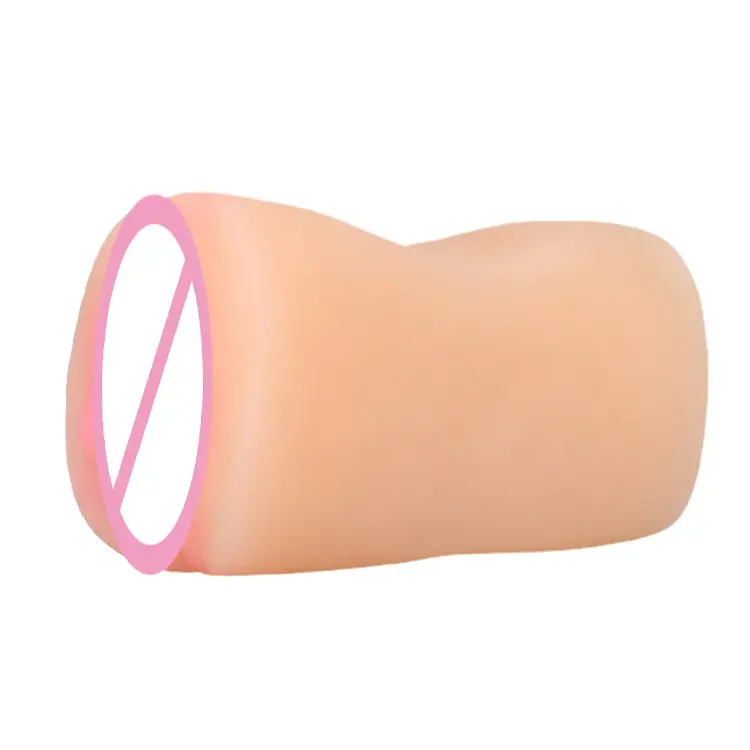 Masturbador masculino de silicone, brinquedo sexual para homens, masturbador realista, massageador de silicone, bolso, vulva, brinquedo sexual, sensação de pele real