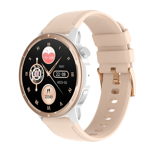 S52m עגול צורה שעון חכם ip67 עמיד למים מסך מגע עמיד למים