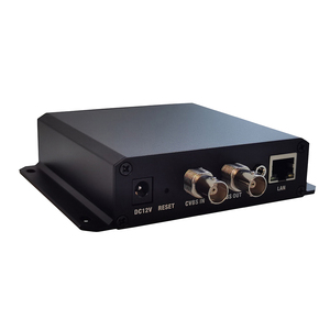1チャンネルH.265 CVBSループアウトオーディオ/ビデオエンコーダCVBSからIP信号コンバータCatv iptvネットワークストリーミングエンコーダー - Product Image 1