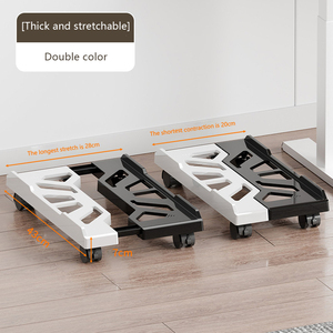 Estante sencillo para ordenador de escritorio doméstico con polea extraíble y soporte elevado Base de chasis de almacenamiento básico - Product Image 6
