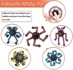 <span class=keywords><strong>Fidget</strong></span> Gyro Mechanisches Dekompression <span class=keywords><strong>puzzle</strong></span> Leuchtende Verformung Finger Gyro Dekompression spielzeug