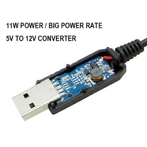 สายอะแดปเตอร์พัดลม4ขาแรงดันไฟฟ้า USB 5V ถึง12V - Product Image 2