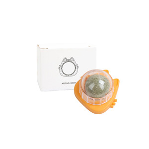 Lynpet Eco-Friendly Catnip Ball Cat Toy Durable Plastic Pet Supplies Venta al por mayor Catnip Fabricante Estilo de dibujos animados Fruit Gall - Product Image 3