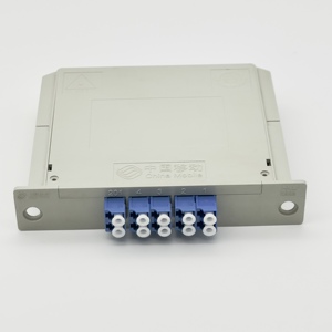 1x4ไฟเบอร์ออปติก Splitter PLC, ประเภทเทปคาสเซ็ต, ดูเพล็กซ์ LC/UPC, การออกแบบที่กะทัดรัด, ติดตั้งง่าย, 100% ผ่านการทดสอบแล้ว - Product Image 2