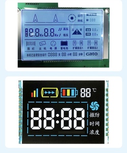 Factory Customized <strong>LCD</strong> 7 <strong>Segment</strong> <strong>LCD</strong> Display for Electric Energy Meter VA TN HTN STN FSTN Display Modules - Product Image 6
