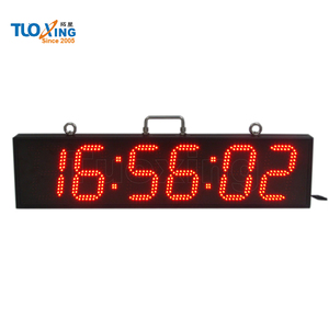 Mini orologio digitale da 6 pollici per il conto alla rovescia per il conto alla rovescia a 6 cifre per la maratona all'aperto per l'esecuzione di teoria elettronica - Product Image 6