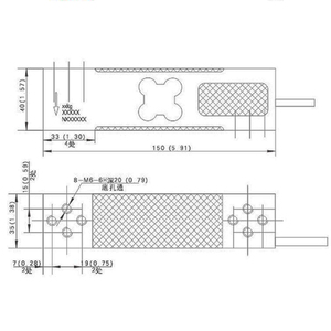 High Precision Smart Screen Scale Weighing Sensor 30-350KG Digital Sensor Industrial Weighing Equipment Weighing Sensor - Product Image 2