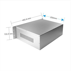 1U 19-Zoll-Rack-Servergehäuse für die Rack montage Gehäuse für elektronische Komponenten Cloud Computing ITX-Platine Aluminium-Panel-kompatibles Gehäuse - Product Image 4