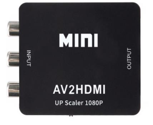 Adaptador convertidor de Audio y vídeo compuesto compatible con PAL/NTSC con Cable de carga USB HDMI 1080P a RCA AV 3RCA CVBs - Product Image 2