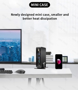 Intel Coe I7 9700 I5 9400 I3 9100 Win10 <strong>Desktop</strong> <strong>Computer</strong> Gamer Pc Linux HTPC UHD630 HD VGA Intel Nettop Barebone Gaming Mini PC - Product Image 4