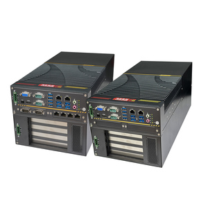 Pc de control industrial Computadora Mini caja integrada Pc sin ventilador Todo en uno para sistema automatizado - Product Image 1