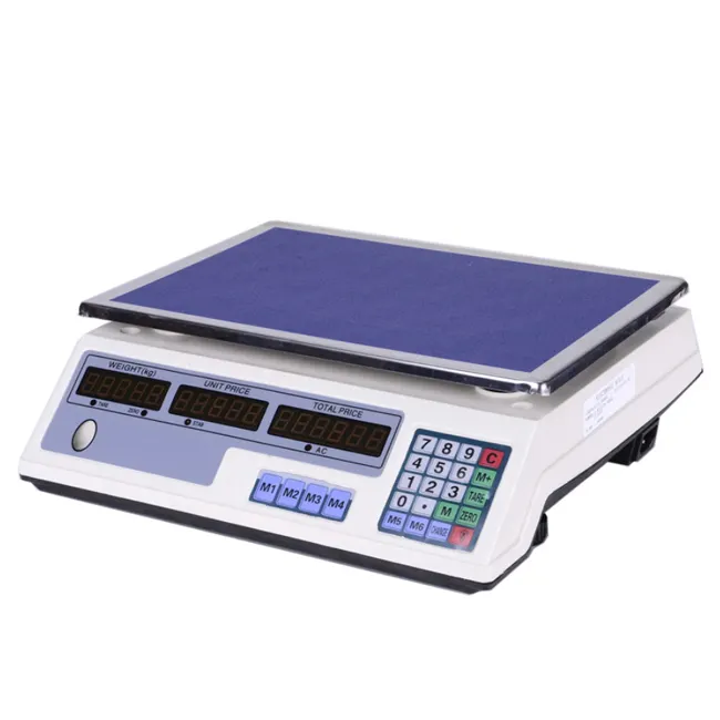 ACS-3208 bilancia digitale per il calcolo dei prezzi bilancia da 40kg bilancia da tavolo digitale calcola peso e prezzo 1 anno OEM CE,ROHS