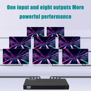 Divisor SY 1x8 1 en 8 salidas 4K HDMI, versión 1,4, carcasa de hierro - Product Image 5