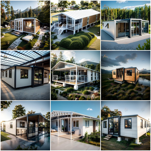 Nhà thiết kế chuyên nghiệp trình bày bản vẽ thiết kế mở rộng container nhà prefab mở rộng kết cấu thép xây dựng để bán - Product Image 3