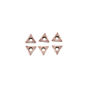 Insertos de torneado de carburo de tungsteno RUITUO, máquinas herramientas CNC triangulares para desbaste de acero inoxidable, acero inoxidable - Product Image 6