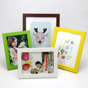 Renkli yeni tasarım plastik resim çerçevesi 4x6 5x7 6x8 8x10 4X6 fotoğraf çerçevesi - Product Image 3