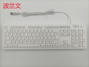 USB Wired Polish <strong>Keyboard</strong> &amp; Mouse Combo Set Customizable Logo ABS Material Both <strong>for</strong> <strong>Computer</strong> Laptop Small Quantities Supported - Product Image 5