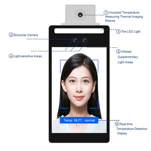 Temperature Sensor <strong>Face</strong> Mask <strong>Face</strong> <strong>Recognition</strong> Machine with Android System and Temp Detection Display - Product Image 6