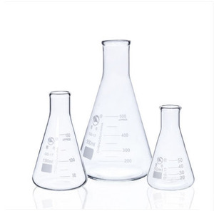 Chuyên Nghiệp Sản Xuất Giá Rẻ 50ML-10000ML Borosilicate Glass Erlenmeyer Flask - Product Image 1