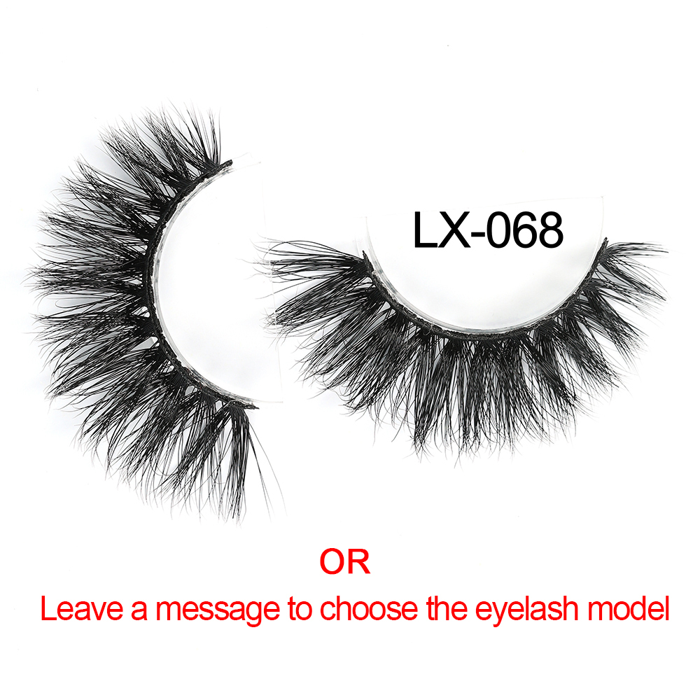 Leave a message to choose the eyelash model