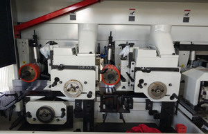 Tự động 230mm chiều rộng 60 m/phút chế biến gỗ 6 trục chính 4 đầu planer bốn bên moulder cho sản xuất gỗ - Product Image 4