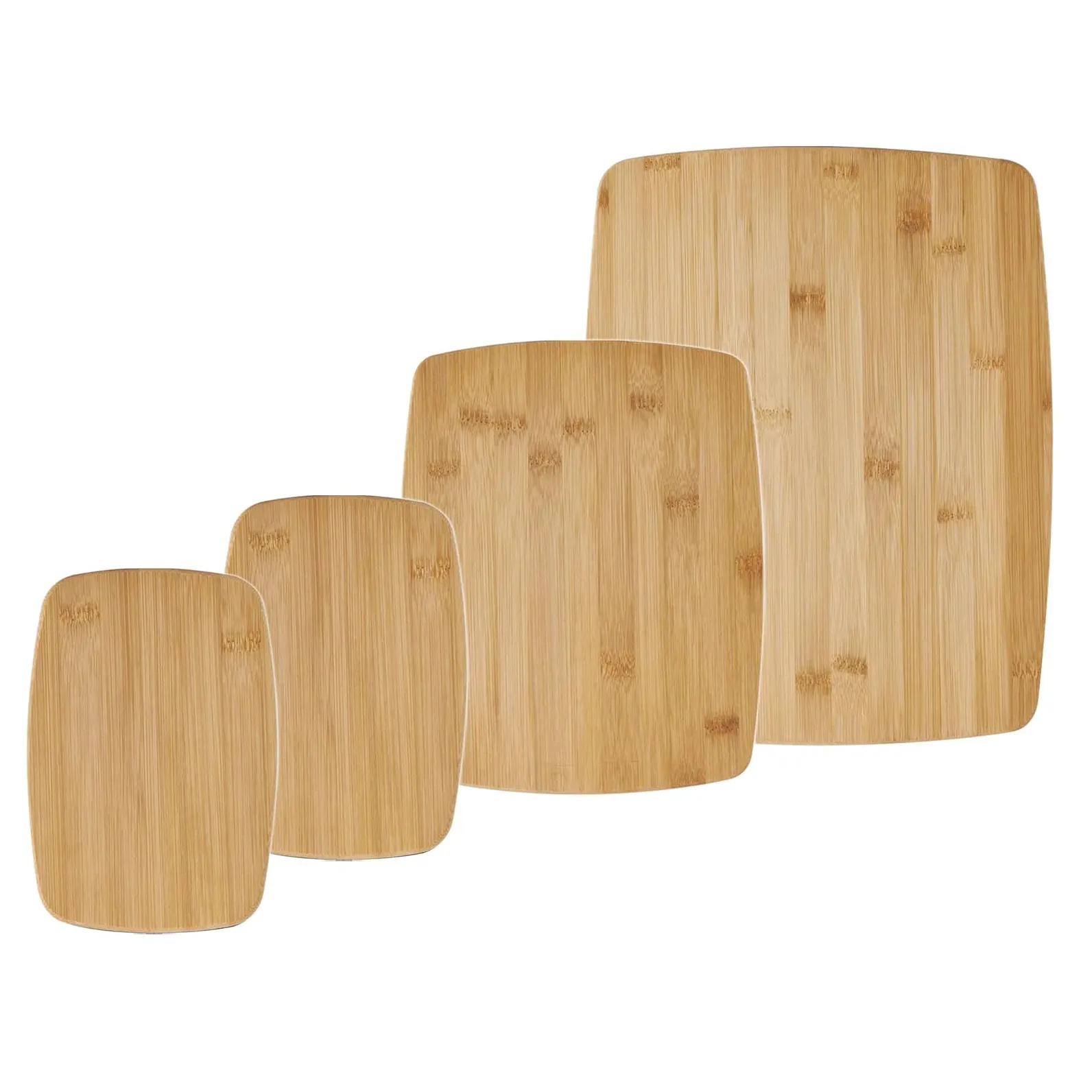 Ensemble de planche à charcuterie légère à taille personnalisée petite planche à découper en bambou naturel pour fromage de cuisine