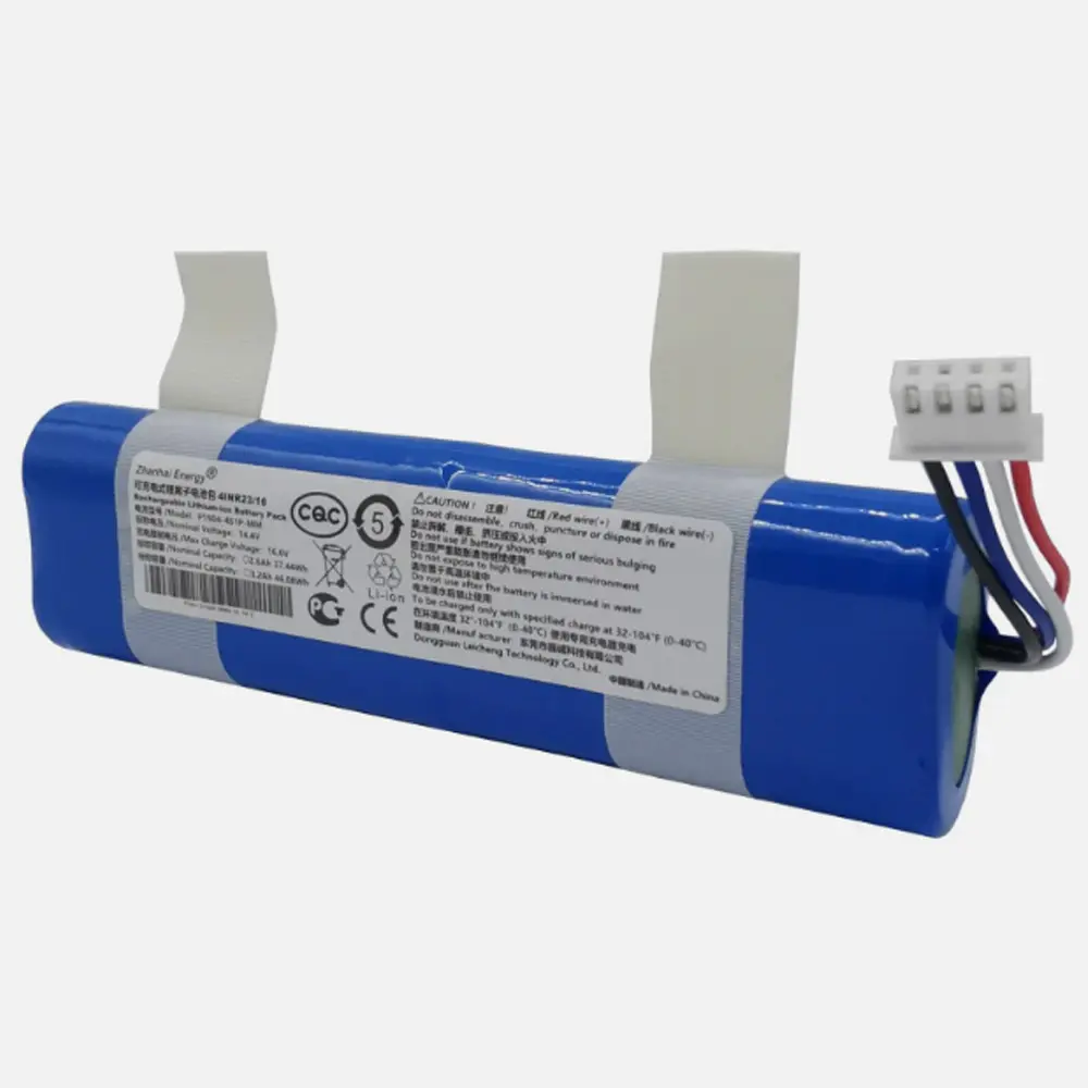 Sostituzione batteria agli ioni di litio P2051-4S1P-ZM STYTJ03ZHM per Xiaomi Mijia Mi spazzare rastrellamento Robot aspirapolvere 2C 3200mAh