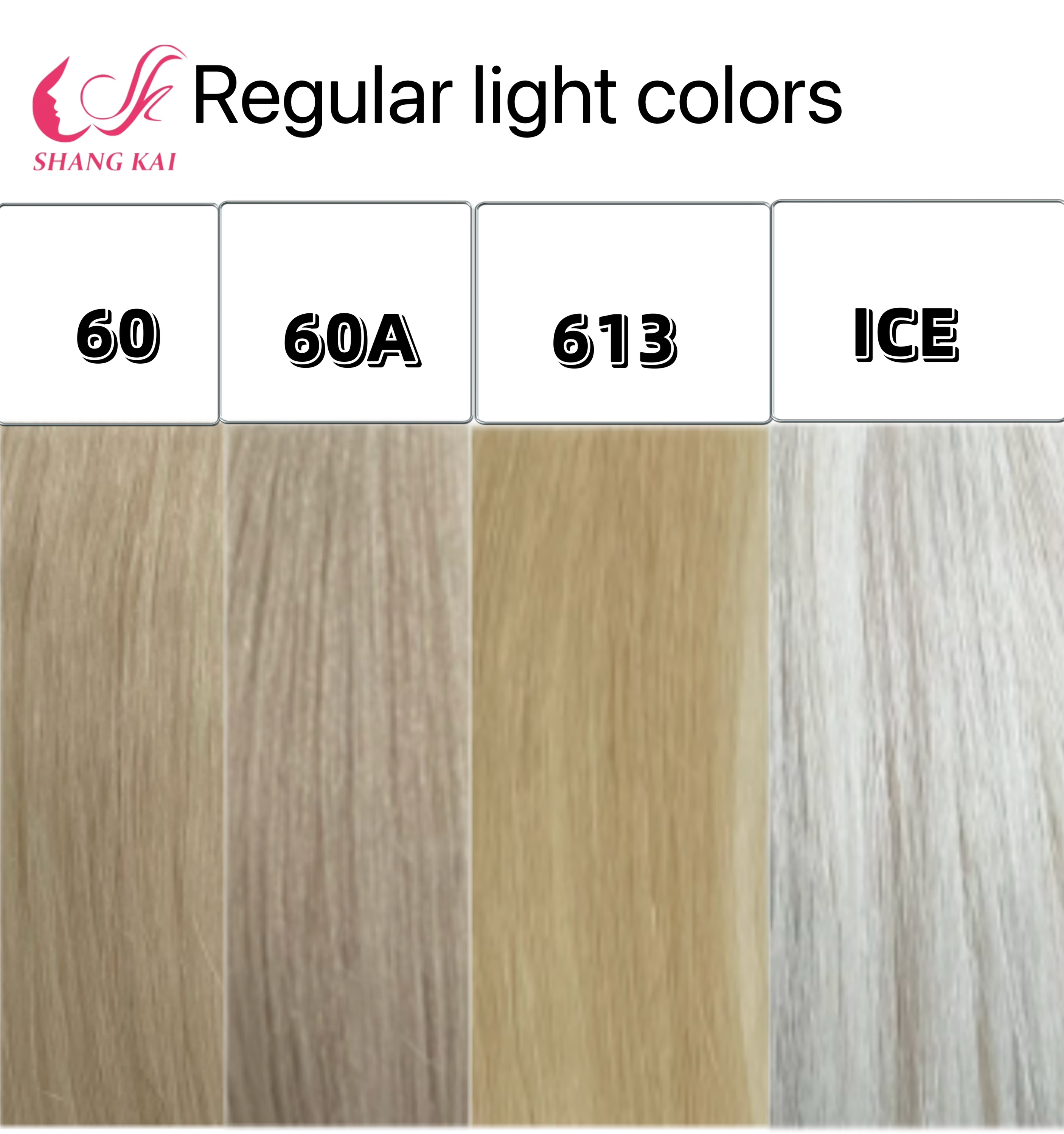 Regular light colors