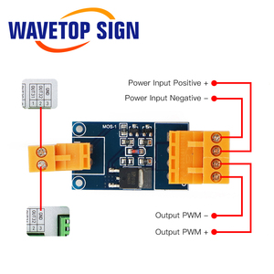 WaveTopSignMOSチューブ電界効果チューブPWM調整パワーモジュールCNC振動ナイフ用5-24Vスイッチ制御ボード - Product Image 3