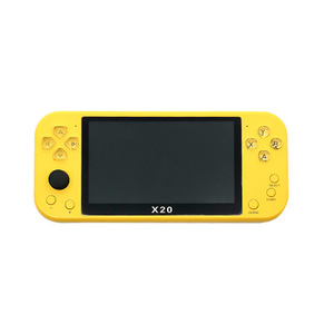 ハンドヘルドゲームコンソール用の新着5.1インチアーケードpspX20ポータブルゲームプレーヤーダブルワイヤレスハンドル